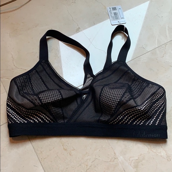 Lululemon Awake to Lace Bra Black/Barely Beige - Picture 6 of 10